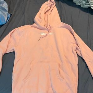 Glossier Pink Hoodie